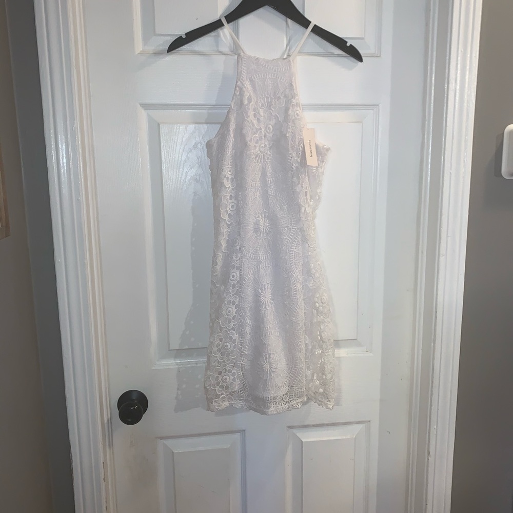 White summer dress